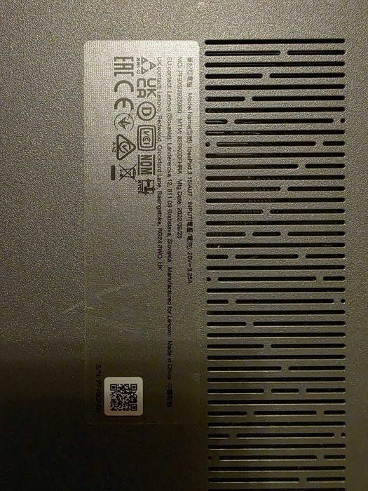 Lenovo Ideapad 3 15IAU7