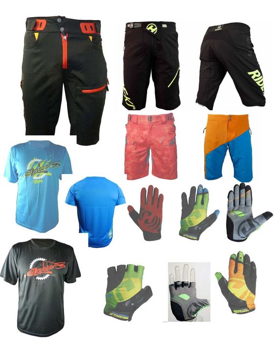 Końcówka kolekcji odzieży rowerowej marki HAVEN - spodenki, bluzy, rękawiczki, tshirty - różne modele, różne rozmiary i kolory
