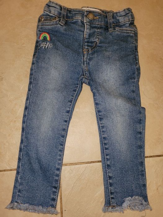 Spodnie dziewczęce 86-92