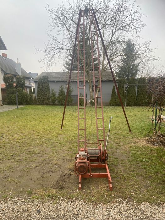 Wyciągarka do studni, trójnóg