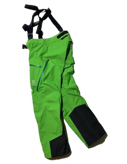 Лижні штани Haglofs Nevluk Gore-Tex яскраво зелені чоловічі рS