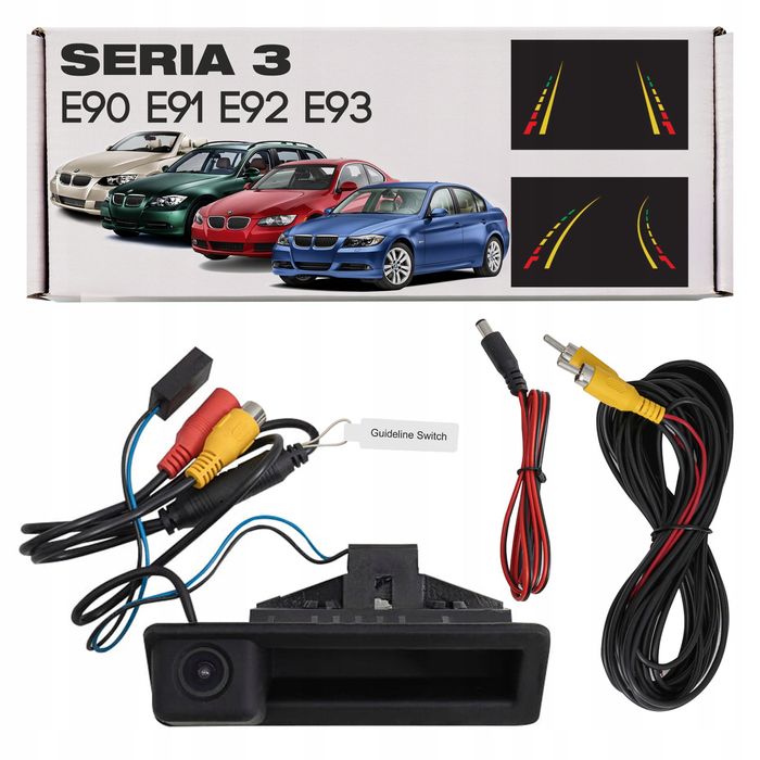 kamera cofania dynamiczne linie klamka klapy bmw e90 e91 e92 e93 2004-2012