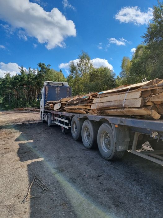 Zrzyny tartaczne buk, dąb, jesion