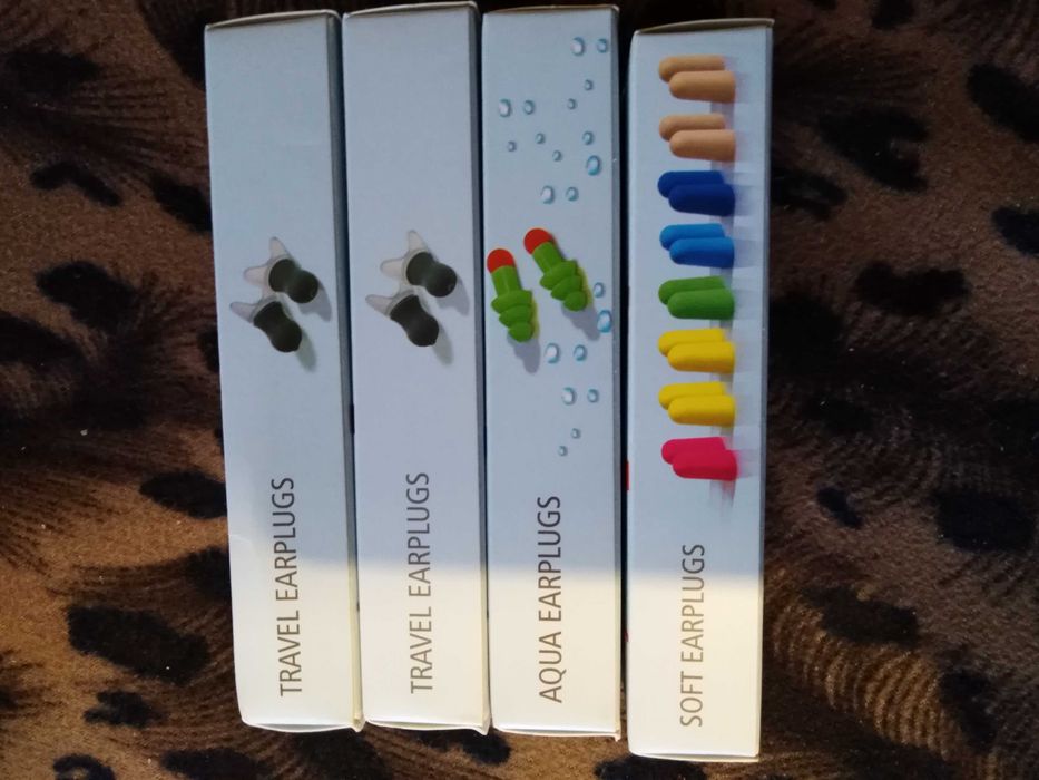 Stopery do uszy zapakowane