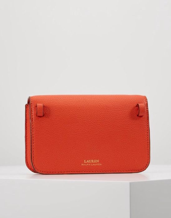 Torebka saszetka listonoszka nerka Ralph Lauren skóra