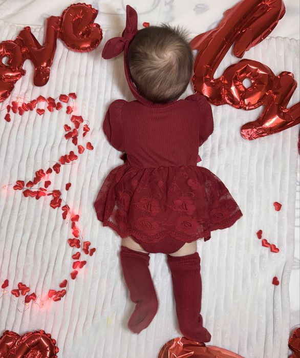 Сукня боді плаття 1-3 міс, 56-68 добре тягнеться