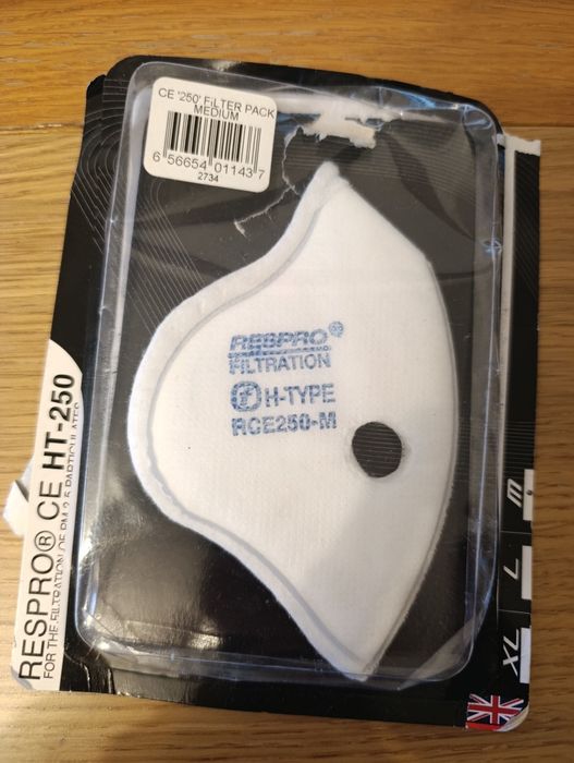 Filtry do maski antysmogowej Respro Cinqro