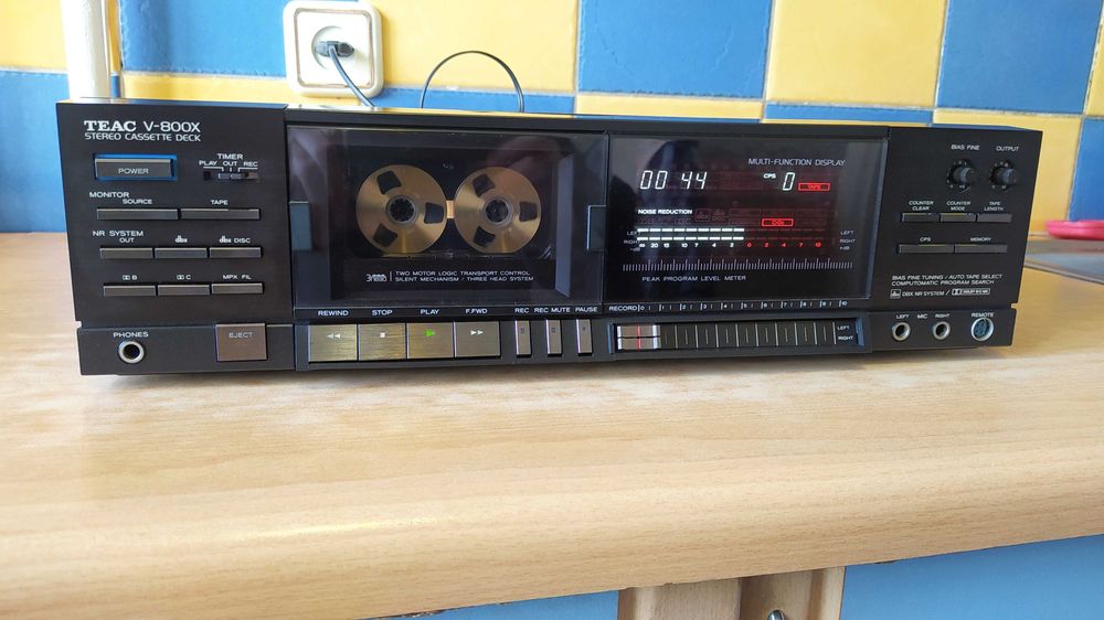 Касетна дека Teac V 800X , 3-HEAD.
