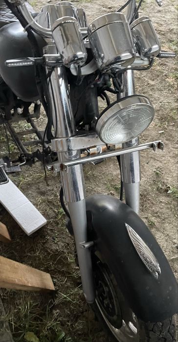 Вилка мото, передня вилка, з навісним або без, вилка чопер, кастом