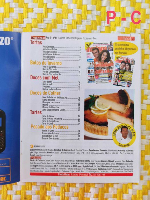 RECEITAS DE COZINHA – Pack C  - Revista Cozinha Semanal