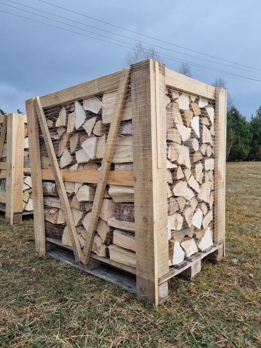 Drewno kominkowe opałowe suche sezonowane Jesion dąb grab olcha brzoza