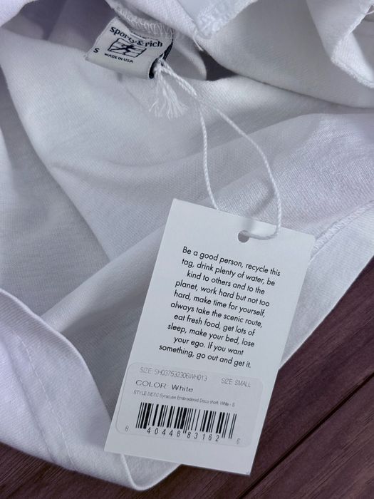 Жіночі Білі шорти Sporty&Rich орігінал