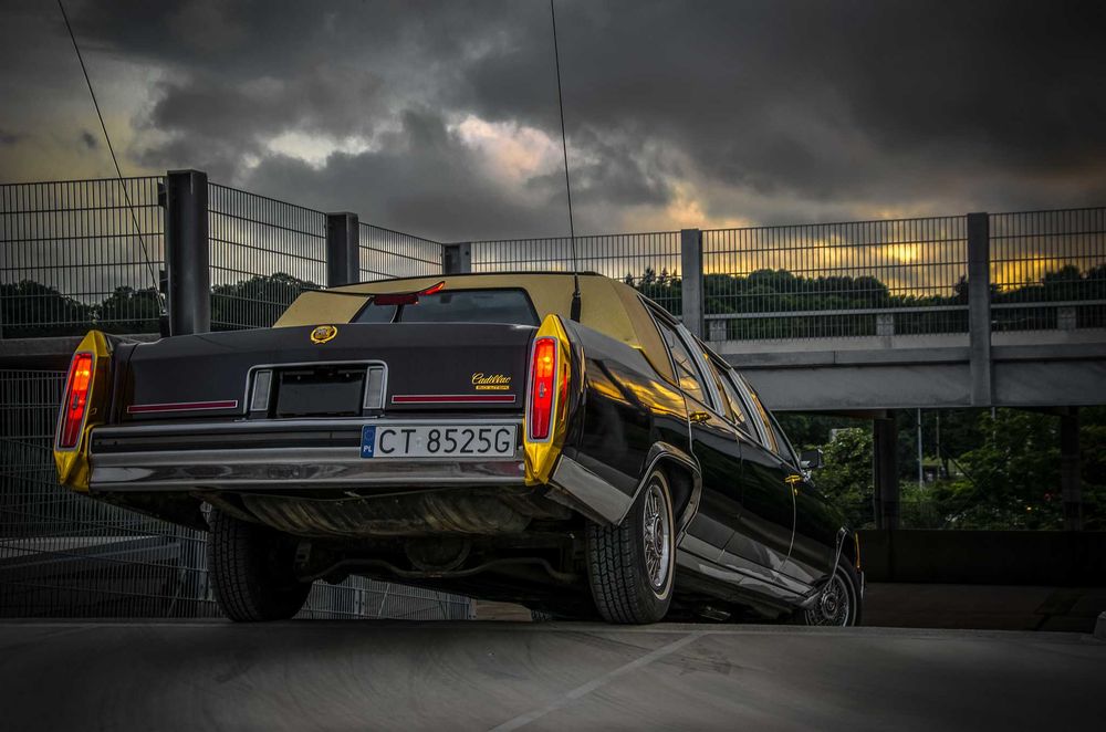 Limuzyna do ślubu ze szklanym dachem CADILLAC ! 7-osobowa