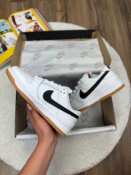 !SALE! Nike SB Dunk White Black 36 37 38 39 40 41 42 43 44 45 найк сб данк