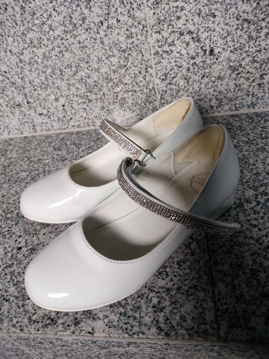Buty komunijne białe