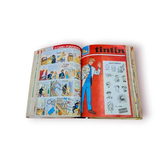 Álbum “Tintin” – Vol. 3 – Ed. Íbis / Liv. Bertrand – Port., anos 60
