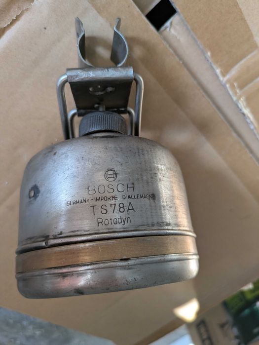 Zabytkowa lampa rowerowa Bosch Rotodyn