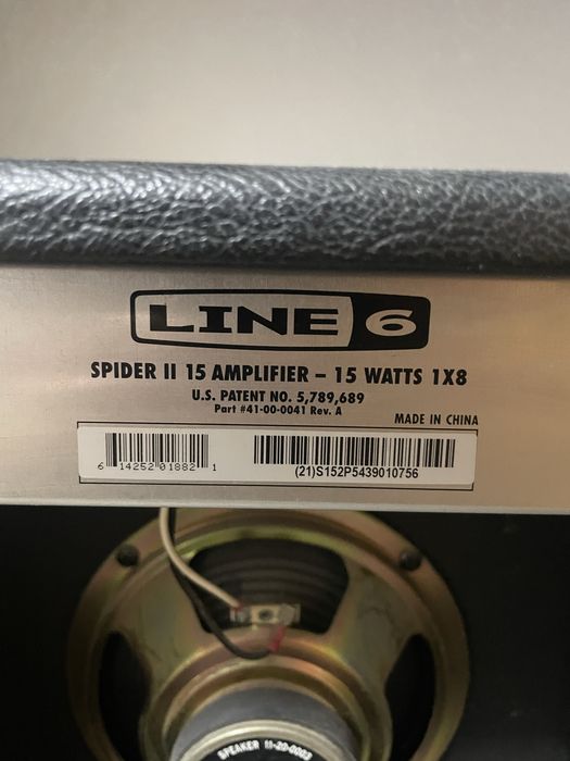 комбоусилитель line 6 spider 2 15v