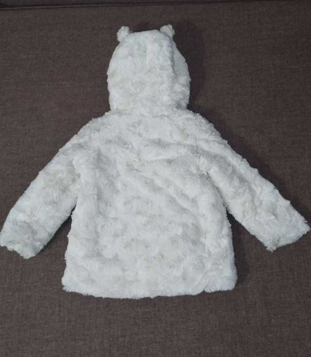Біла Шубка George для Маленької Принцеси (18-24 міс.+)