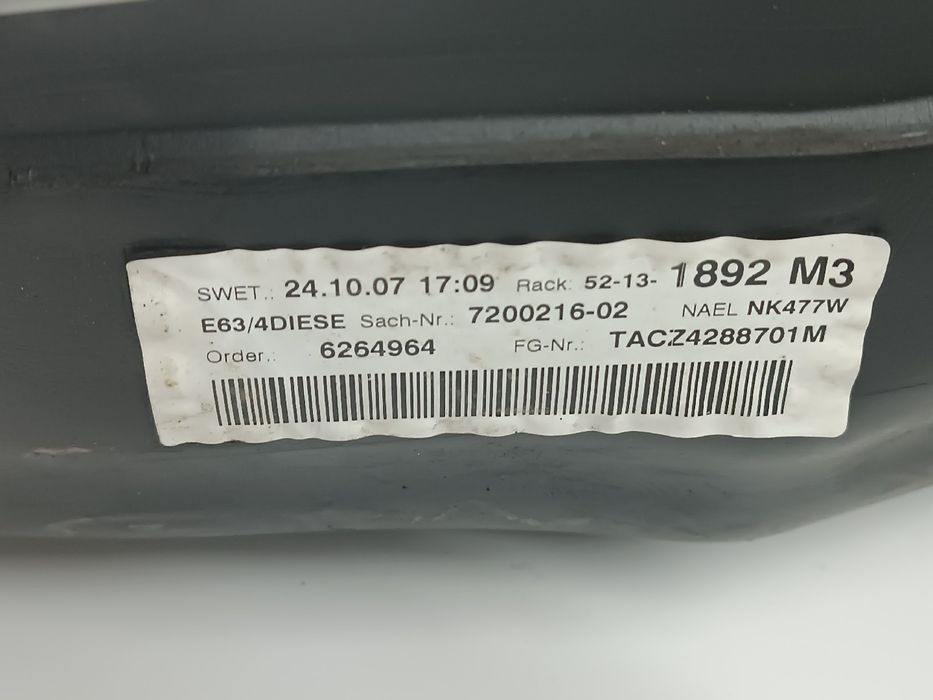 Depósito de Combustível - BMW 6 (E63) | 03 - 10