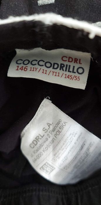 Spodenki ¾, do kolan dla dziewczynki, rozmiar 146, Coccodrillo