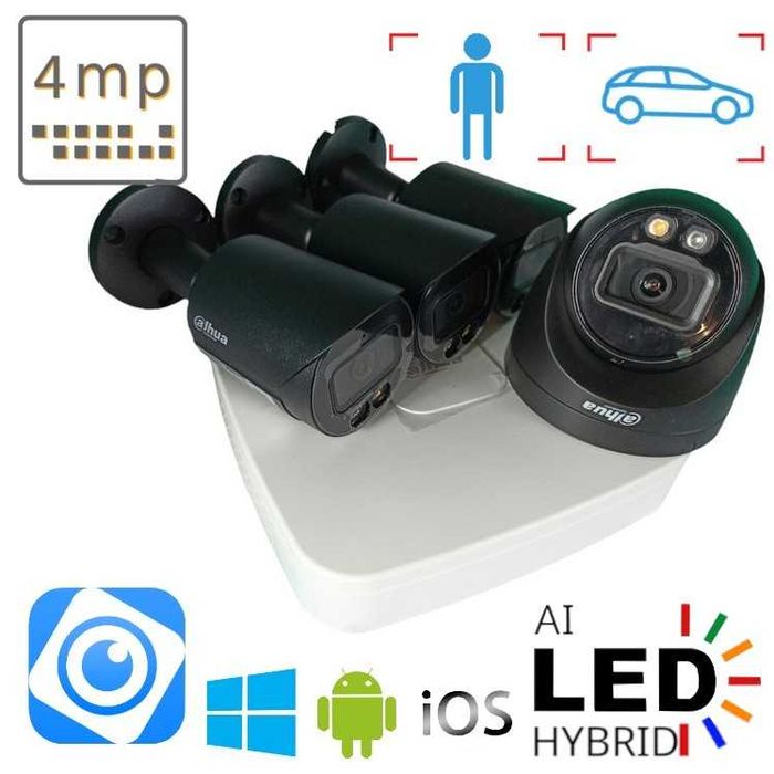 камера видеонаблюдения комплект камер камери камеры відеонагляду устан