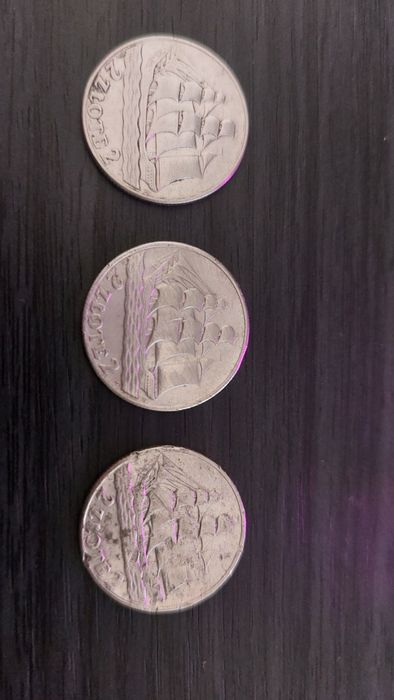Монети 2 злотих кораблики