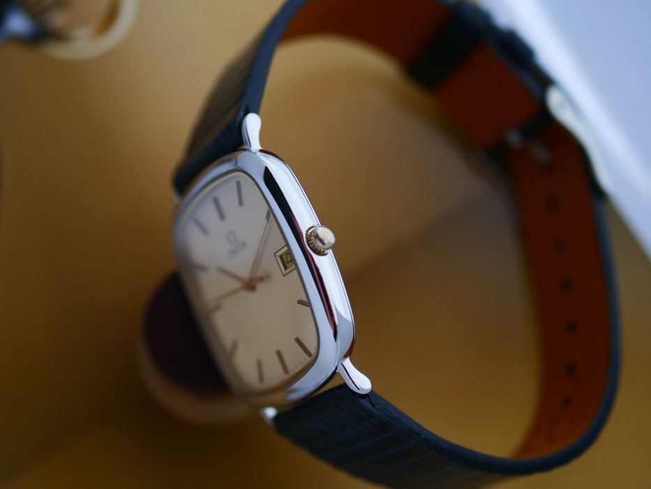 Omega De Ville zegarek unisex quartz 1984r swiss  made zegarek szwajc