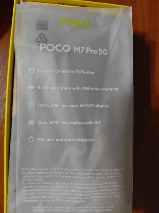 Продам телефон POCO M7 Pro 5G