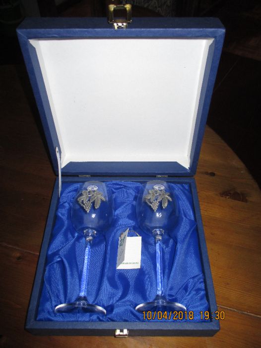 Bohemia Glasses with Tin Application