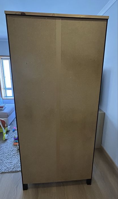 Estante preta 197 cm – excelente para livros, decoração ou escritório