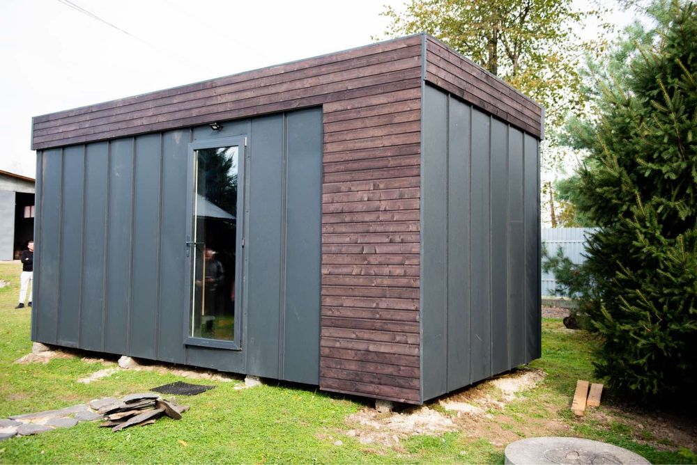 Баня сауна модульний будинок