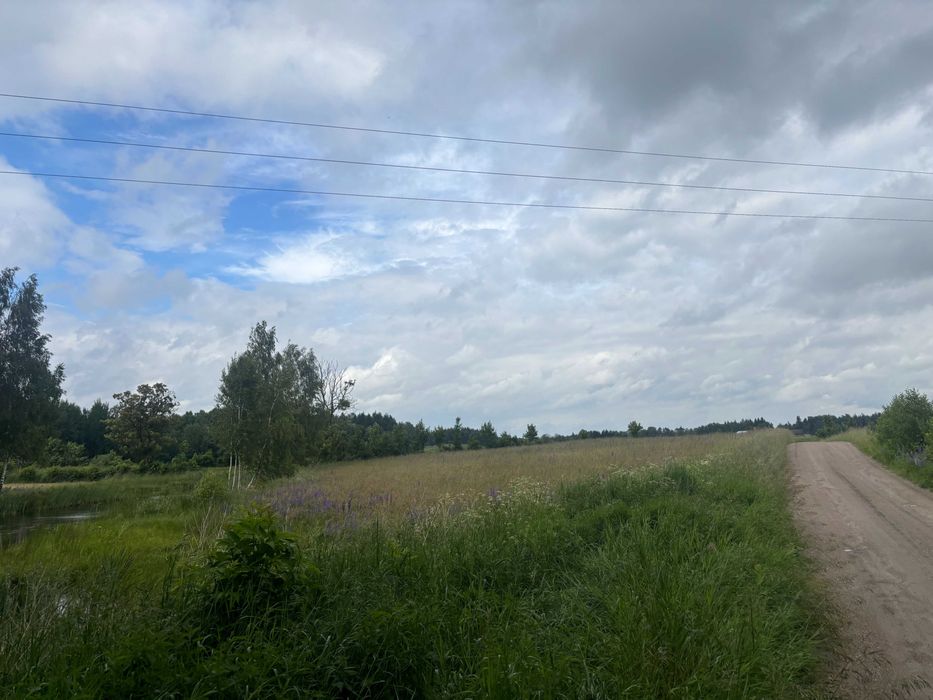 Działka pod dom lub rekreację - rolna z warunkami zabudowy – 6578 m² – Zerbuń, gm. Jeziorany (okolica Olsztyna i Biskupca) - Widok 2