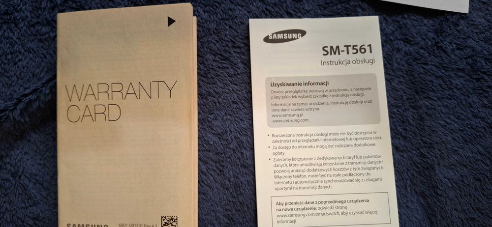 Tablet samsung galaxy  TAB E SM-T561