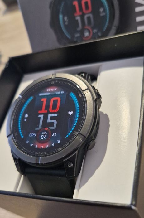 Garmin Fenix E Amoled 8 gwarancja  pro 7 epix Forerunner