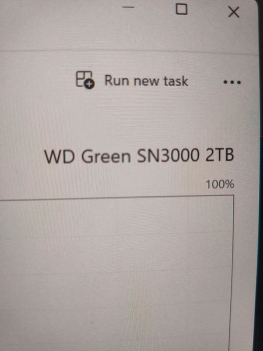 Nvme 2TB WD Green M2 SSD 99%