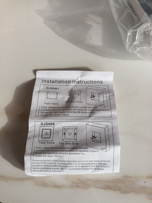 Stylowe Podświetlenie Schodów LED z Czujnikiem Ruchu – Komplet 4 szt.