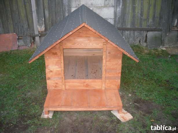 Wielka buda dla psa owczarek