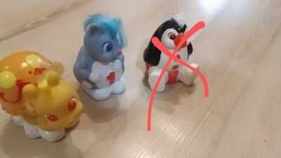 винтажная  фигурка копилка 80-ых. Tonka Keypers Plastic Penguin Holder