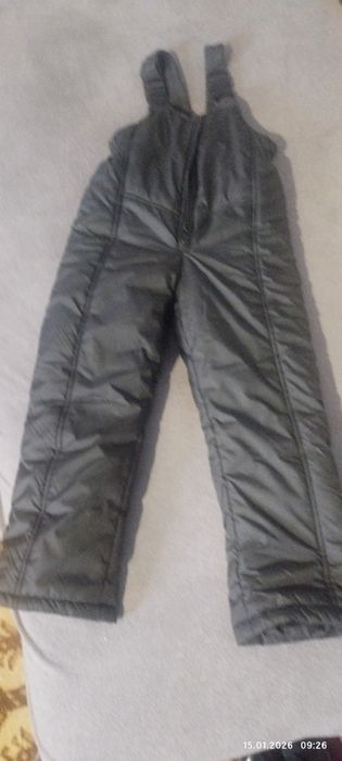 Зимовий напівкомбінезон зріст 122.