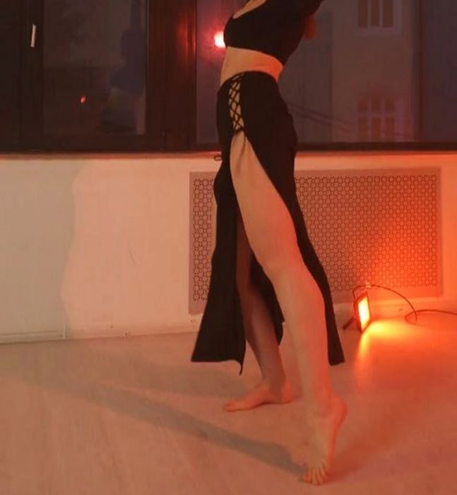 Спідниця для східних танців . Спідниця максі. Чорна.