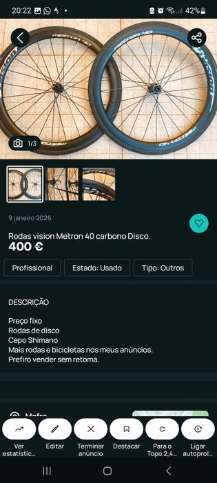 Acessórios para bicicletas oportunidades