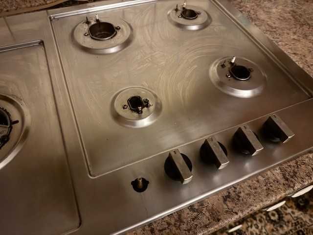 Duża płyta gazowa Neto NG 751 TS GX  -5 palników (1 zawór do wymiany)