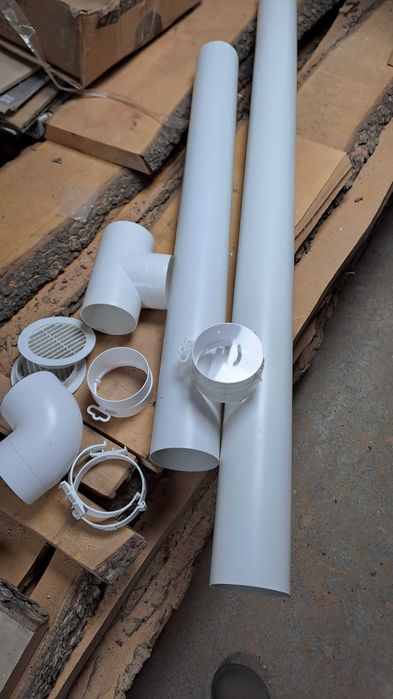 Канал вентиляційний пластиковий