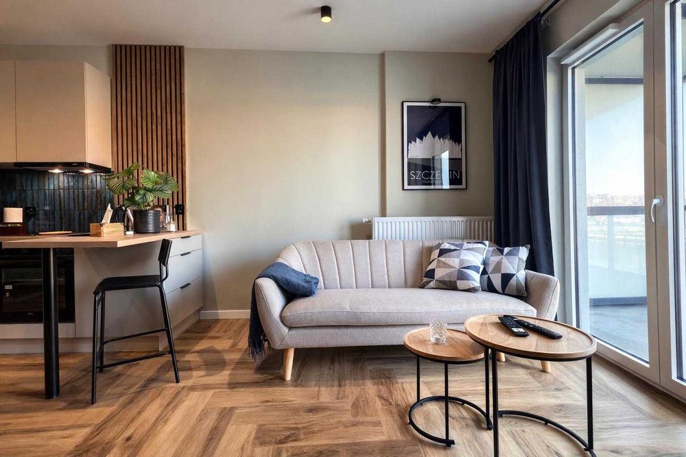Apartament 2 pok. z parkingiem i widokiem na Odrę BEZ PROWIZJI