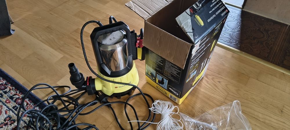 Nowa pompa wody parkside PTPS 1100 a1
