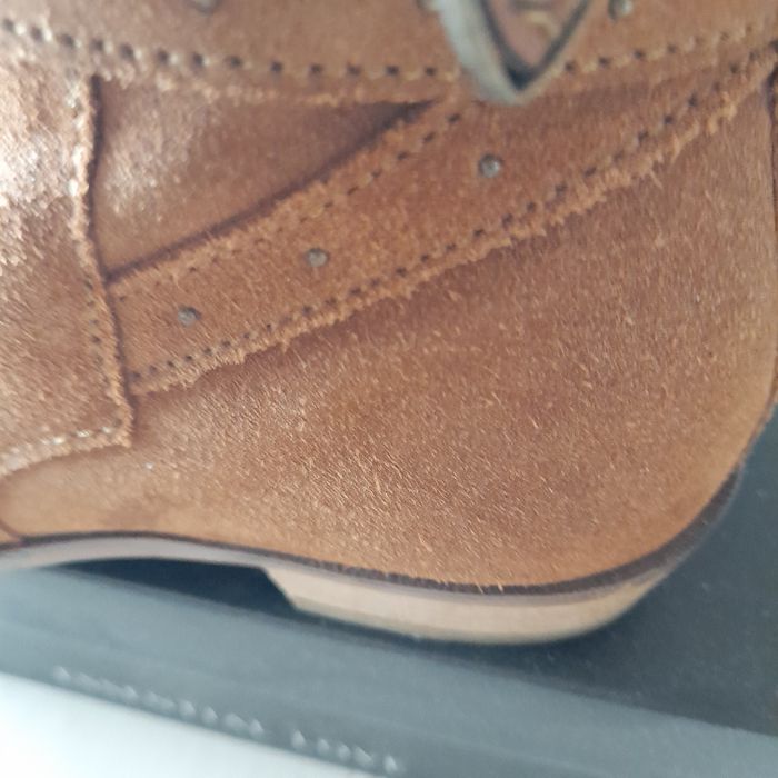 Botas castanhas springfield