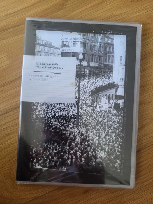 DVD Documentário | "O Meu Coração Ficará no Porto – Humberto Delgado" (Edição Limitada)