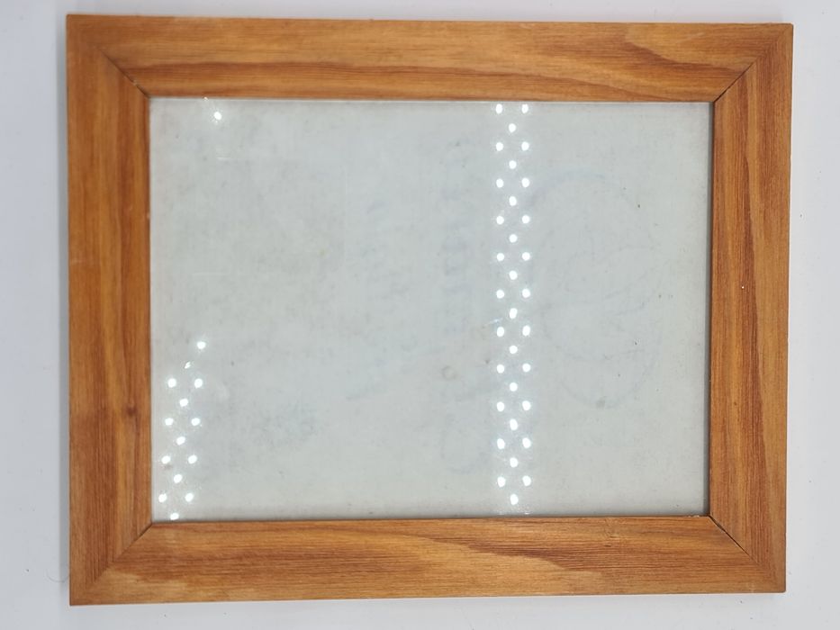 Wood and Glass Photo Frame