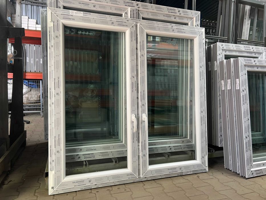 Okno NOWE dwuskrzydłowe 146 x 143 dostępne od ręki